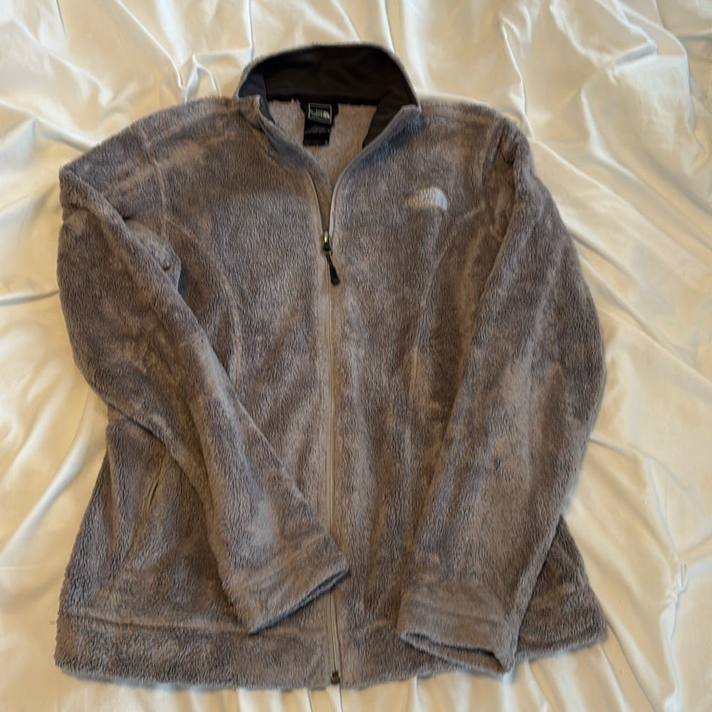 Gray Super Soft and Warm Thermal The North Face Jacket
